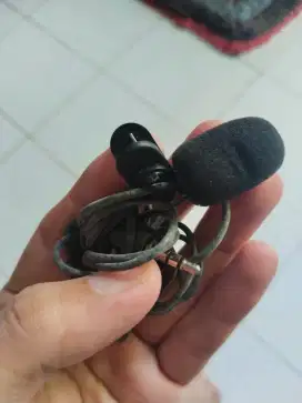 Mic clip on & kabel TRS to TRRS