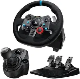 Logitech G29 Driving Racing Wheel + Logitech Driving Shifter Bundling