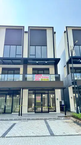 Disewa Ruko 3 Lantai Brand New Sorrento Grande Gading Serpong