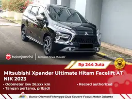[ LOW KM ] Mitsubishi Xpander Ultimate Hitam Facelift AT 2023/2024