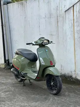 Vespa Sprint S Green Tenace 2023 Plat AE Ngawi