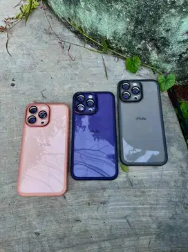 Softcase Neo Hybrid Chrome With Lens Protector iPhone 14 Pro Max