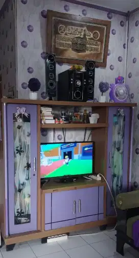 Dijual lemari rak tv