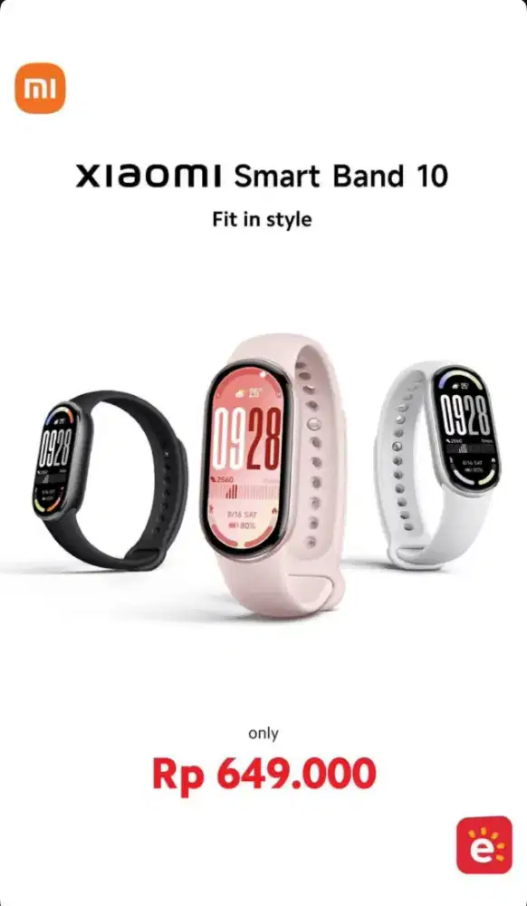 REDMI BAND 10 GARANSI RESMI XIAOMI