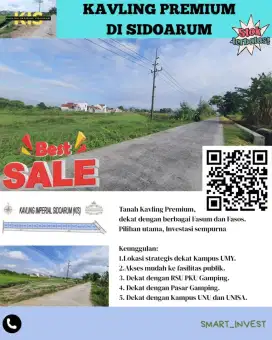Tanah Murah Sidoarum Godean