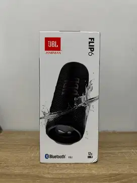 JBL Flip 6 Black Speaker Brand New In Box