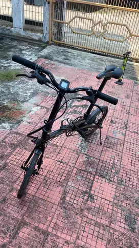 Sepeda lipat Element troy 10 speed (bekas) upgrade
