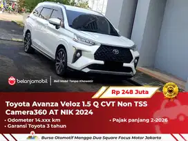 [ BERGARANSI ] Toyota Avanza Veloz 1.5 Q CVT Non TSS AT 2024/2025