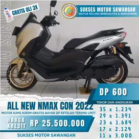 FREE OLI 3X DAN GARANSI SERVICE 1 THN ,YAMAHA ALL NEW NMAX 2022