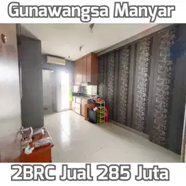 Gunawangsa Manyar 2BR Furnished dekat Merr,Unair,Kertajaya,ITS,Klampis