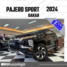 DP10% [Km8.000] Pajero Sport Dakar 2024 Black Reg 2025 #AUTOHIGH