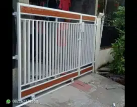 Pagar besi tralis minimalis rdes