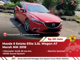 [ LOW KM ] Mazda 6 Estate Elite 2.5L Wagon AT Merah 2018 2019