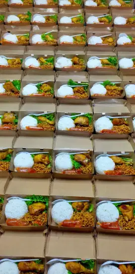 Nasi kotak nasi box katering