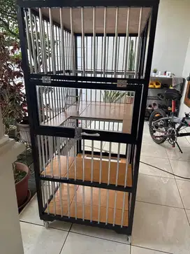 Kandang kucing 2 tingkat