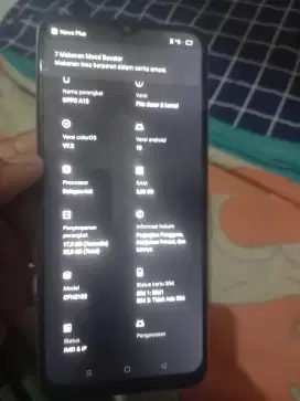 Oppo A15 ram 3/64 mulus tinggal pakai
