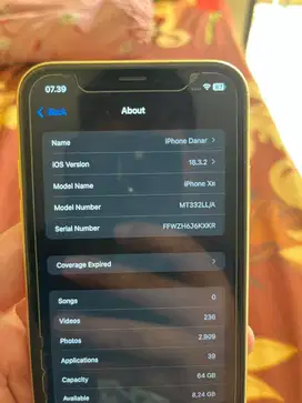 Iphone XR 64 Inter All Operator