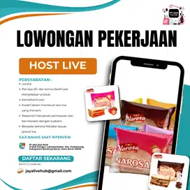 Host live TikTok