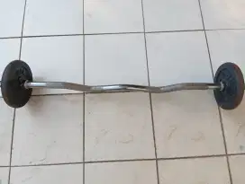 Dumbell lengkung panjang