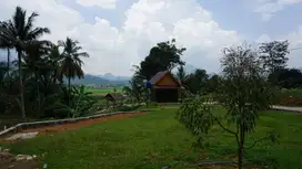 Dijual tanah kavling dengan view termegah