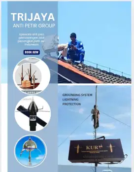 Spesialis ahli jasa pasang anti penangkal petir dan grounding mesin