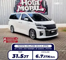 Unit : Vellfire GS 2.4 Atpm AT Thn 2013