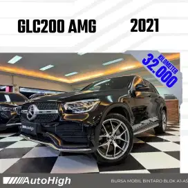 DP10% [Km32.000] GLC200 AMG 2021 Black / GLC 200 Reg 2022 #AUTOHIGH