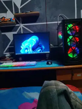 PC Ryzen 5 5600x + Monitor Zowie + VGA Asus Tuf + Peripheral BU Cepat
