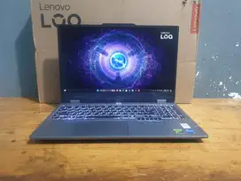LOQ 15IAX9 i5-12450HX 12/512GB RTX 3050 6GB 144Hz Garansi Oktober 2026