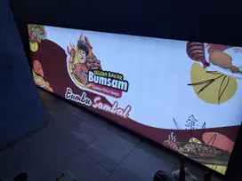 DIJUAL NEON BOX 3x1 METER MURAH