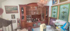 Lemari Pajangan Jati Asli Mulus & Kokoh, Anti Rayap dijamin
