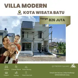 Cluster Villa Modern Siap Bangun, Dekat Wisata Kota Batu dan Alun-Alun