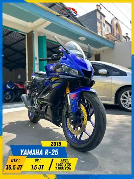 YAMAHA R25 2019 MANTAP GASS MASZEHH HIKMAH MOTOR KEPUH