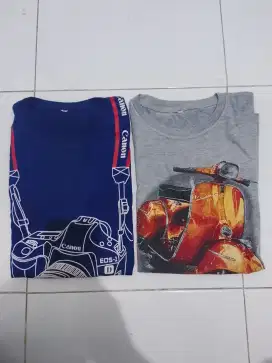 Jual Murah 2 Lembar KAOS Pria