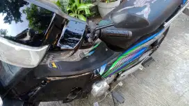 Supra x 100 cc (Karbu), motor badak, kuat, awet.