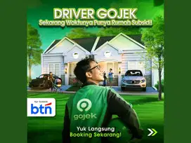 PROMO KPR MURAH SPESIAL PROGRAM BTN UNTUK OJOL GOJEK DI CIBARUSAH