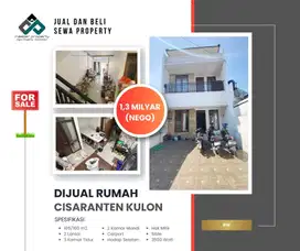 Rumah 2 lantai lokasi strategis di Cisaranten Kulon Arcamanik Bandung