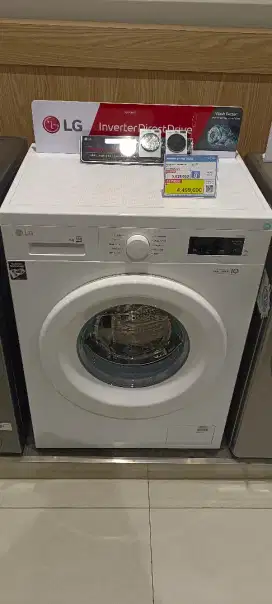 Mesin Cuci LG Front Loading 7Kg (Kredit Tanpa DP)