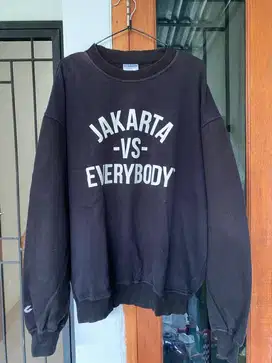 Crewneck Jaket Sweater Urbain JKT Everybody