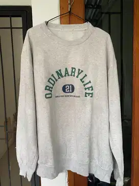 Jaket Sweater Ordinary Life size XL