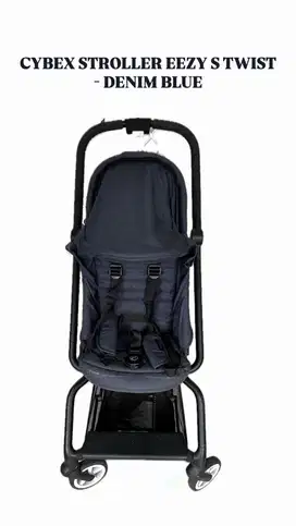 Preloved Cybex Stroller Eezy S Twist - Denim Blue