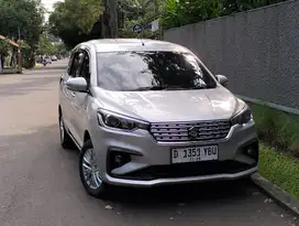 suzuki ertiga GX at matic 2018 silver mulus bandung