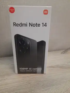 Jual Aja nih Boss Redmi Note 14 Ram 8/128gb Baru dan Segel