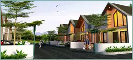 Rumah di Sleman Scandinavian + Taman Bermain Ambarketawang Gamping