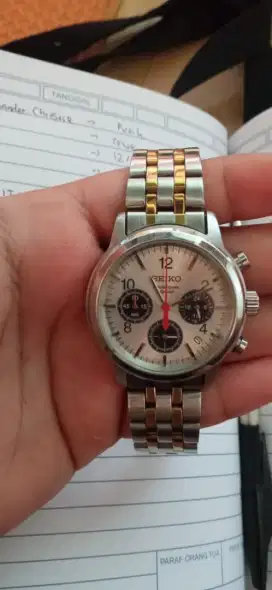 Seiko chronograph watch