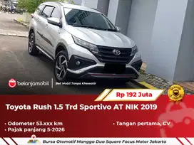 [ PAJAK PANJANG ] Toyota Rush 1.5 Trd Sportivo AT Silver 2019/2020