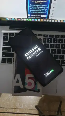 Samsung A51 NFC ram 6 plus 6 room 128 aurora