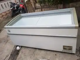 freezer display 650l second mulus bergaransi