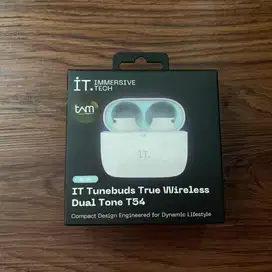 Earphone Bluetooth Tunebuds Dual Tone Blue - Baru + Garansi Resmi TAM