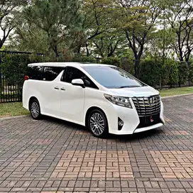 KONDISI TERBAIK! Toyota Alphard G 2015 atpm 2016 cbu 2.5 SANGATTERAWAT